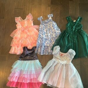Assorted Girls' Party Dresses